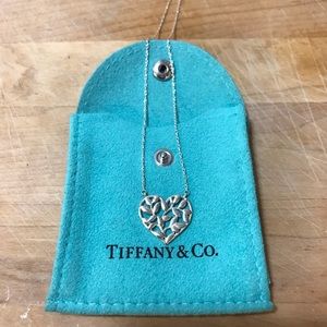 Tiffany & Co “Paloma Picasso” olive heart necklace